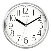 RHYTHM 丽声日本丽声挂钟客厅卧室简约钟表装饰创意家用座挂一体石英钟 CMG890ER19