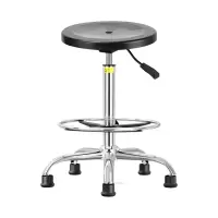 臻远ZY-7928防静电椅子车间流水线升降椅子 60-80cm(五爪黑色脚杯)