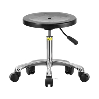 臻远ZY-7931防静电椅子车间流水线升降椅子 40-53cm(铝合金轮子)