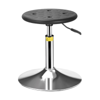 臻远ZY-7932防静电椅子车间流水线升降椅子 36-50CM银吧盘脚