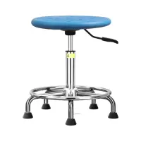 臻远ZY-7944防静电椅子车间流水线升降椅子 40-51cm蓝色凳面