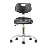 臻远ZY-7949防静电椅子车间流水线升降椅子 40-54cm五爪固定黑脚垫