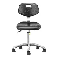 臻远ZY-7952防静电椅子车间流水线升降椅子 40-54CM铝合金脚脚杯款