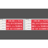 帐篷横幅(喷绘)规格:高0.6*长 6m 单位:平方米