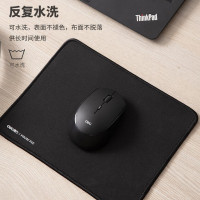 得力 33188 鼠标垫 平顺耐用加厚鼠标垫 250*200mm 黑色锁边 1个