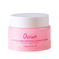 OLIVIAM澳莉维亚面霜保湿锁水补水滋润绵羊油玫瑰味100g