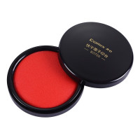 齐心 B3747 速干印台 圆形 红