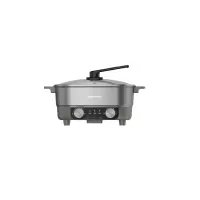 九阳料理锅HG60-G650-B 鸳鸯电火锅家用大容量大功率秒涮多功能锅鸳鸯电煮锅 6L 夜宴蓝