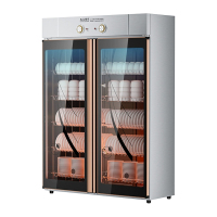 臻远ZY50429014商用消毒柜不锈钢消毒碗柜立式大容量热风循环餐具保洁柜 五层无磁款