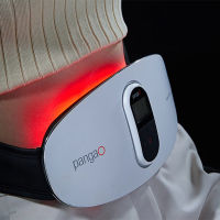 攀高(PANGAO)腰部按摩器W8腰部按摩仪中频红光艾灸热敷速热 长效续航便携设计