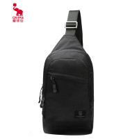 爱华仕(OIWAS) (C)斜挎包男女胸包 时尚休闲单肩包商务挎包 黑色 OCK5530