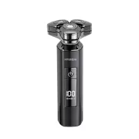 HYUNDAI 全金属三头数显剃须刀 YS809 灰色