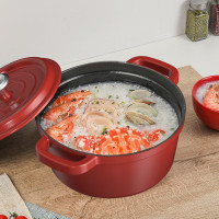 康巴赫 溢彩珐琅铸铁汤锅-22cm LPB-YT22B
