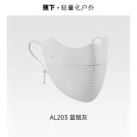 蕉下 轻薄无痕护眼角防晒口罩-AL203 蓝烟灰