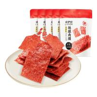 来伊份高蛋白酥脆猪肉脯原味175g靖江特产猪肉干脆片肉干肉脯休闲零食