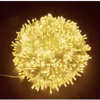 户外露营天幕氛围灯太阳能满天星星彩灯小串灯3米20灯[5号电池款]-水晶+星星[暖色]