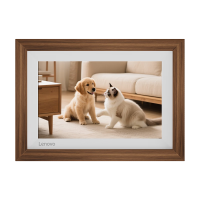 联想 LENOVO 数码相框 D10 胡桃木