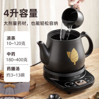 小熊(Bear)中药壶 煎药壶 全自动免看管中药锅 家用分体式陶瓷药罐熬药壶文武火变频 4L大容量