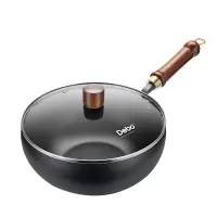 德铂炒锅24cm用料扎实工艺精细受热均匀防刮耐磨DEP-DS441