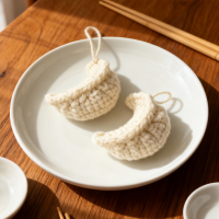 QQY 不许饺虑 大号 新疆天然薰衣草干花香囊安神助眠家用卧室衣柜持久飘防潮驱虫 优质棉线纯手工钩织 1个