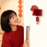 2026新款中国风马年生肖创意立体冰箱磁吸贴新年平安招财纳福装饰