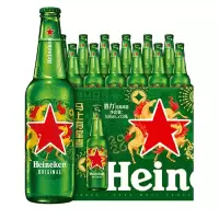 喜力Heineken 经典啤酒500ml*12瓶 新年限定