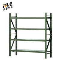 苏宁 金菲罗格 办公家具 军绿色钢制重型器材仓储货架 W1500*D400*H2000承重500KG