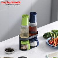 摩飞电器(MORPHY RICHARDS)调料瓶罐套装MR1107蓝绿