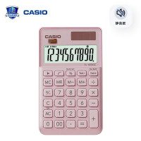卡西欧(CASIO) SL-1000SC-PK 10位 双重电源 55g 8.7*71*120mm 计算器(计价单位:台