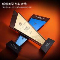 苏宁宜品推荐西科商务礼盒 CBS-20241015 亚克力高28cm 奖杯礼品文具混合色系500克