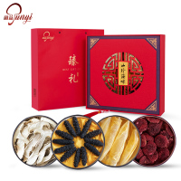 菌益(junyi) 菌临天下山珍海味 干货礼盒366g