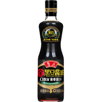 鲁花 CP004364 全黑豆原汁酱油500ml*1瓶 压榨特级生抽 零添加凉拌家用调味品