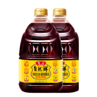 鲁花 CP006636DS 酱油 自然鲜酱香酱油3.8L*2瓶 经典酱香 特级酱油煎炒