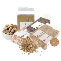 鹤来香菱角米芡实米小麦仁大麦仁花芸豆亚麻籽组合