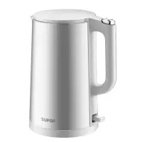 苏泊尔(SUPOR)电热水壶2.2L大容量电水壶烧水壶开水壶316不锈钢内胆煮水壶暖水壶彩钢机身双盖设计SW-22S