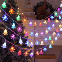 百士安 装饰灯氛围串灯LED灯饰 30米300灯[插电款]可调节8种闪烁