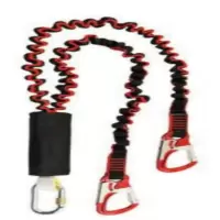 加安和诺带缓冲包的弹力双钩安全绳Climber-DSIC15