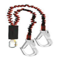 加安和诺带缓冲包的弹力双钩安全绳Climber-SCA15