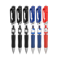 得力 S01 按动中性笔 0.5mm(可备注颜色) 黑/蓝/红 单位:盒