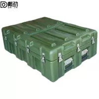 戴劲塑箱空投箱物资箱户外野营便携式多功能器材周转箱950*680*320