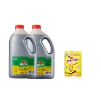 海天 调味品 上等蚝油2.27kg×2桶+海天招牌拌饭酱20g×1包 提鲜炒菜凉拌