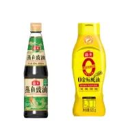 海天 调味品 0金标蚝油625g×1瓶+蒸鱼豉油450mL×1瓶 炒菜火锅提鲜调味品