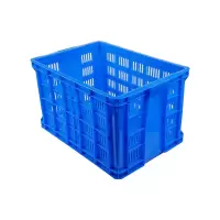 臻远ZY-SNXD-162塑料筐周转筐水果蔬菜收纳筐长方形货筐胶框 695*480*405