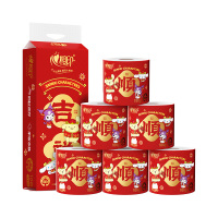 心相印 BT2910(单提)180克10粒装四层卷筒卫生纸(新春)