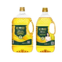 长寿花金胚玉米油1L + 金胚玉米油2.5L
