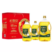 长寿花金胚玉米油2.5L + 金胚玉米油1.8L*2礼盒