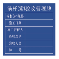 华美帛 定制 铝板反光膜覆膜 锚杆索验收 8*8(0.0064m²)