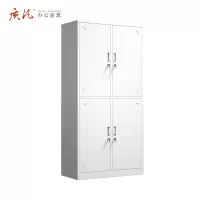 苏宁 质凡 办公家具 四门更衣柜储物柜带锁多门柜/ZF-GYG010/900*420*1800