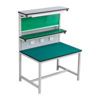 臻远 ZY-GZTB-42操作台打包工作台桌子流水线分拣桌三层