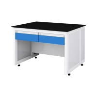 臻远 ZY-SYT-22 实验室 工作台化验室操作台化验桌 0.9米钢木二抽